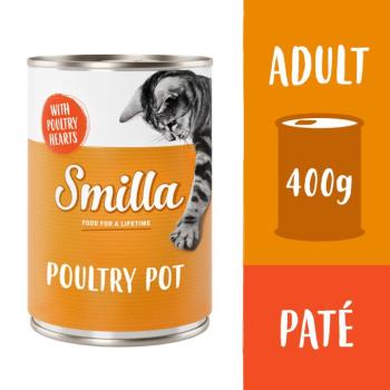 24x400g Smilla szárnyas & szárnyasszív szárnyastál nedves macskatáp kép