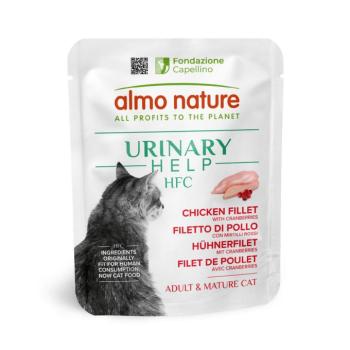 24x50g Almo Nature HFC Urinary Help Csirkefilé & vörösáfonya nedves macskatáp kép