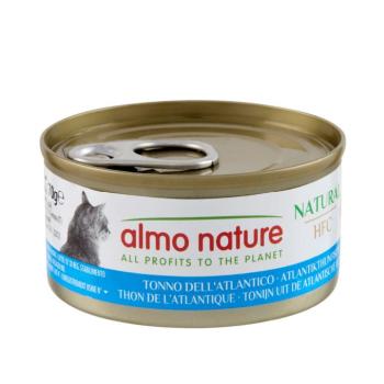 24x70g Almo Natura HFC Natural Atlanti-óceáni tonhal nedves macskatáp kép