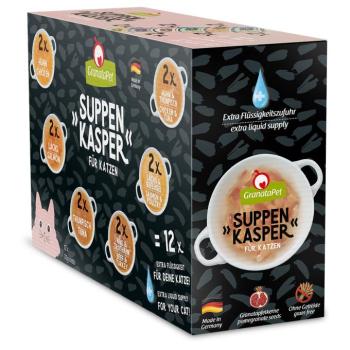 24x70g GranataPet Suppenkasper nedves macskatáp próbacsomagban kép