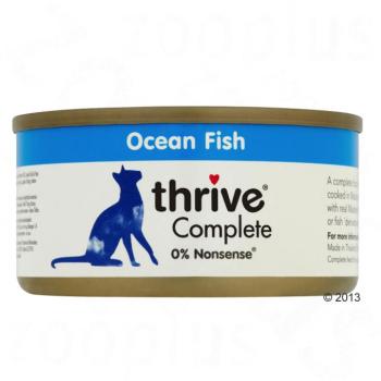 24x75g Thrive Complete nedves macskatáp - Vegyes csomag: hal kép