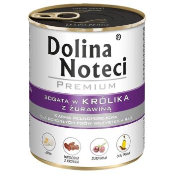 24x800g Dolina Noteci Premium Nyúl & áfonya nedves kutyatáp kép