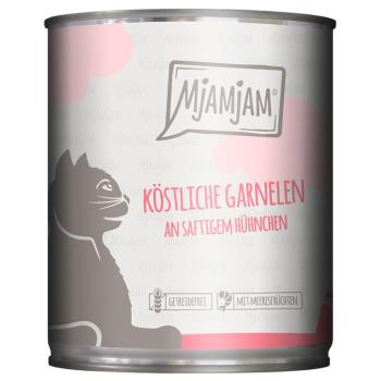 24x800g MjAMjAM Garnélarák & csirke nedves macskatáp kép