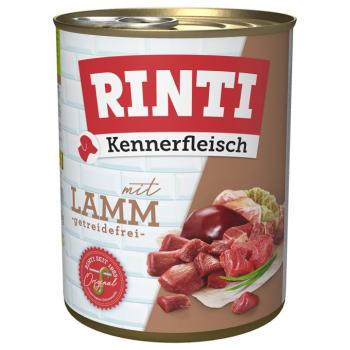 24x800g RINTI ínyenceknek nedves kutyatáp- Bárány kép