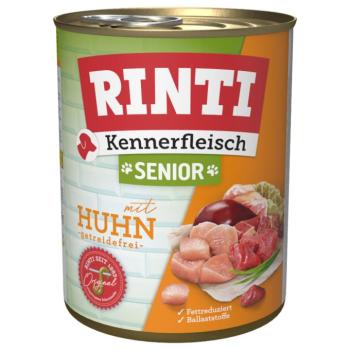 24x800g RINTI ínyenceknek nedves kutyatáp- Senior csirke kép