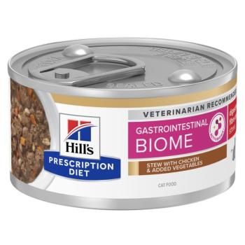 24x82g Hill's Prescription Diet Gastrointestinal Biome Stress Chicken & Vegetable nedves macskatáp kép