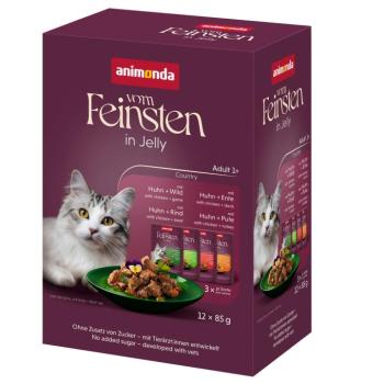 24x85g animonda vom Feinsten Adult Raffinesse szárazföldi válogatás nedves macskatáp