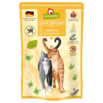 24x85g Granatapet DeliCatessen csirke PUR nedves macskatáp kép