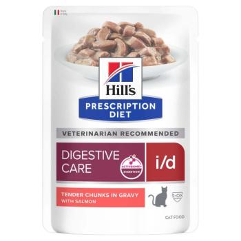 24x85g Hill's Prescription Diet Feline i/d lazac nedves macskatáp kép
