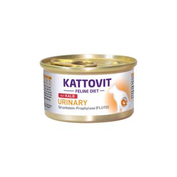24x85g Kattovit Urinary borjú nedves macskatáp kép