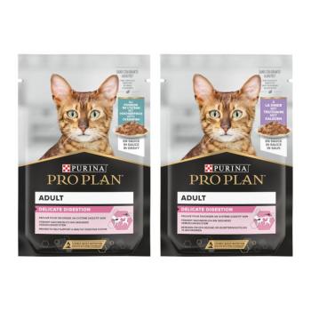 24x85g PURINA PRO PLAN Delicate Digestion nedves macskatáp vegyesen kép