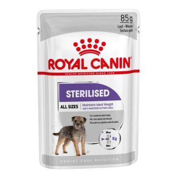 24x85g Royal Canin Sterilised Mousse nedves kutyatáp kép