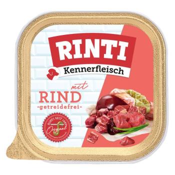 27x300g RINTI ínyenceknek marha tálcás nedves kutyatáp kép