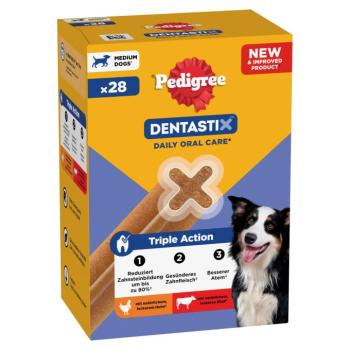 28db Fogápoló snack: Pedigree Dentastix közepes testű kutyáknak (10-25 kg) kép