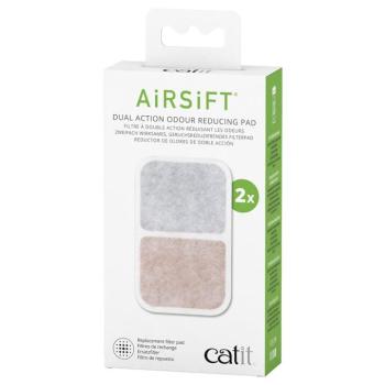 2db Catit Airsift pótszűrő, Kiegészítő tartozék Catit Jumbo macskatoaletthez kép