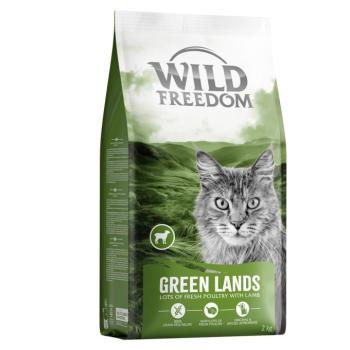 2kg Green Lands Lamb Wild Freedom gabonamentes száraz macskatáp új receptúrával kép
