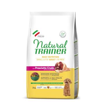 2kg Natural Trainer Adult Small & Toy Prosciutto Crudo száraz kutyatáp kép