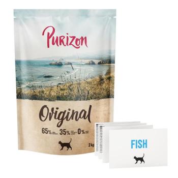 2kg Purizon Original hal gabonamentes száraz macskatáp kép