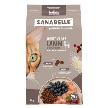 2kg Sanabelle Sensitive bárány & áfonya száraz macskatáp kép
