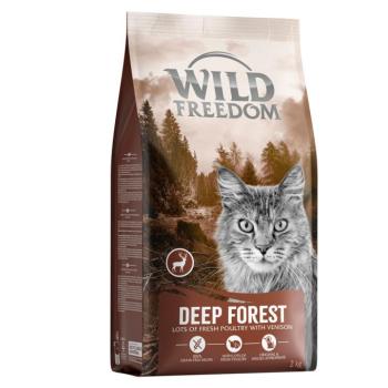 2kg Wild Freedom Adult "Deep Forest" szarvas gabonamentes száraz macskatáp új receptúrával kép