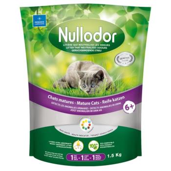 2x1,5kg Nullodor Mature Cats macskaalom kép