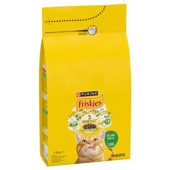2x1,5kg PURINA Friskies Adult nyúl, csirke & zöldség száraz macskatáp kép