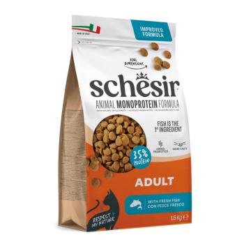 2x1,5kg Schesir Adult Maintenance hal száraz macskatáp kép