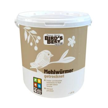 2x1,65kg Bird's Best szárított lisztukac madáreledel kép