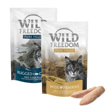 2x100g Wild Freedom Filet macskasnack próbacsomagban- Csirke & tonhal kép