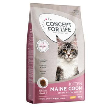 2x10kg Maine Coon Kitten Concept for Life száraz macskatáp javított receptúrával