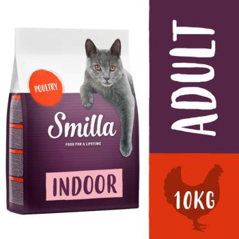 2x10kg Smilla Adult Indoor száraz macskatáp kép
