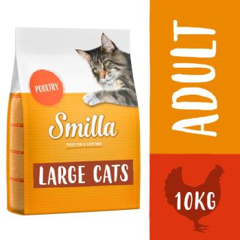 2x10kg Smilla Adult XXL-krokett szárnyas száraz macskatáp kép