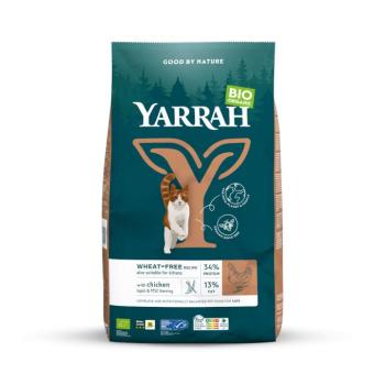 2x10kg Yarrah Bio búzamentes csirke & hal száraz macskatáp kép