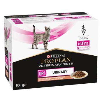 2x10x85g PURINA PRO PLAN Veterinary Diets Feline UR ST/OX - Urinary lazac nedves macskatáp kép