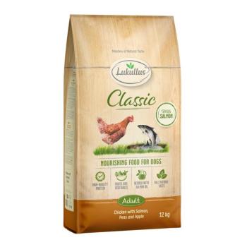 2x12 kg Lukullus Classic csirke & lazac száraz kutyatáp új receptúrával kép