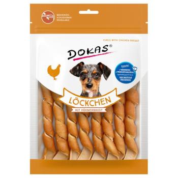 2x120g Dokas spirál csavart rágórúd csirkemellel kutyasnack kép