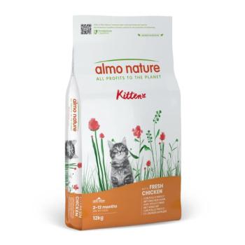 2x12kg Almo Nature Functional Cat Kitten csirke & rizs száraz macskatáp kép
