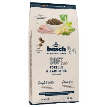 2x12kg bosch HPC Soft Adult pisztráng & burgonya száraz kutyatáp kép