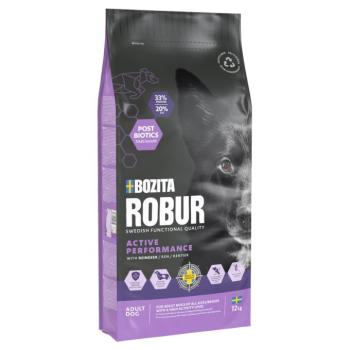 2x12kg Bozita Robur Adult Active Performance rénszarvas száraz kuyatáp kép