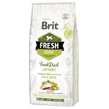 2x12kg Brit Fresh Active Run & Work Duck & Millet száraz kutyatáp kép