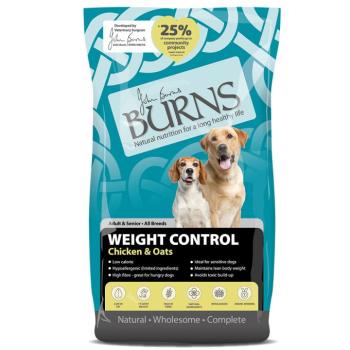 2x12kg Burns Weight Control Adult/Senior csirke & zab száraz kutyatáp kép