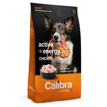 2x12kg Calibra Expert Active & Energy csirke száraz kutyatáp kép
