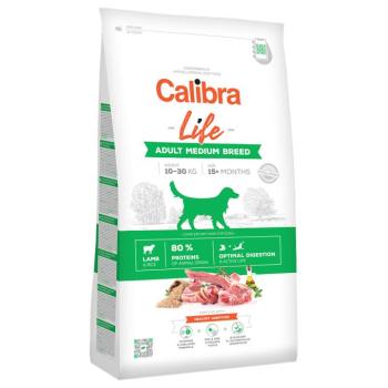 2x12kg Calibra Life Adult Medium Breed bárány száraz kutyatáp kép