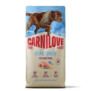 2x12kg Carnilove True Fresh Adult hal & pulyka száraz kutyatáp kép