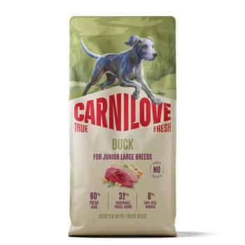 2x12kg Carnilove True Fresh Junior Large Breeds kacsa száraz kutyatáp kép