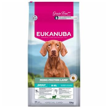 2x12kg Eukanuba Special Care Mono-Protein Adult bárány száraz kutyatáp kép