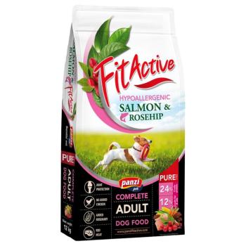 2x12kg FitActive Pure Hypoallergenic lazac & csipkebogyó szárazeledel kutyáknak kép