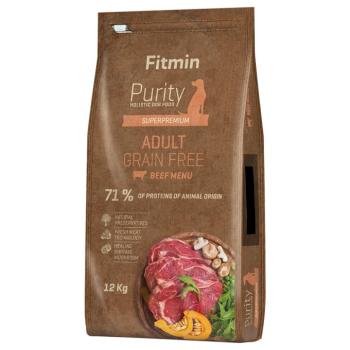 2x12kg Fitmin Purity Adult marha (gabonamentes) száraz kutyatáp kép