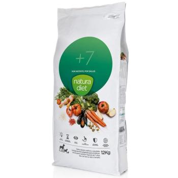 2x12kg Natura Diet Senior 7+ csirke száraz kutyatáp kép