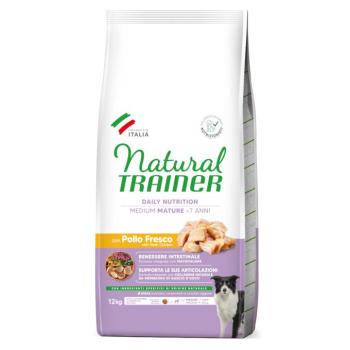 2x12kg Natural Trainer Mature Medium csirke száraz kutyatáp kép